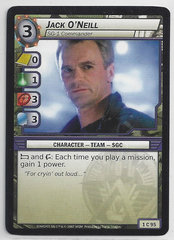 Jack O'Neill Sg1 Commander - 1C95 - Common